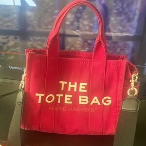 Marc Jacobs Cherry Red Tote Bag